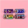 NONE Set da 4 spille smaltate a tema biglietto cinematografico anime classico, simpatiche spille a forma di gatto per risvolto, badge per zaino, accessori per fan, regalo di Natale