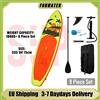 funwater Tavola da Stand Up Paddle Gonfiabile Impermeabile Funwater 350x90x15cm, Capacità 200KG, Ponte Antiscivolo, SUP a Corpo Largo per Sport Acquatici per Adulti, Adatta a Tutti i Livelli di Abilità