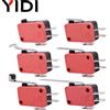 YIDIELE YIDI 16A 250VAC SPDT limite di viaggio momentaneo microinterruttore 1 no1nc rullo a leva a 3pin V-15 V-151 V-152 V-153 V-154 V-155 microinterruttore