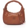 Miu Miu Borsa a tracolla Miu Miu VITELLO ANTIC 5BC1252IERF0046 pelle marrone NUOVA donna