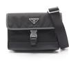 PRADA Borsa a tracolla per smartphone PRADA RE NYLON TESSUTO + SAFFIANO in pelle ne...