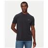 BOSS GREEN Boss T-shirt in cotone elasticizzato con logo Dark Blue Uomo