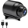 Astraveo Mini Telecamere spia WiFi Camera spia con Angolo 140°1080P Interno/Esterno senza fili con Rilevamento Notturno Movimento Allarme Visione per Casa Ufficio Sorveglianza Remota tramite APP Smartphone