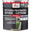 ARCANE INDUSTRIES Vernice per asfalto - ARCASPHALT - 15 kg (fino a 30 m² in 2 strati) Marrone Chiaro