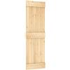 vidaXL Porta scorrevole NARVIK Naturale e Nero 70 x 210 cm (213,5 cm), Traccia Spaziale Efficiente, Hardware Moderna, Porta in Pino, Soluzione Compatta, Scorrimento Elegante