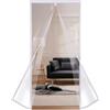 NBKJDSXL Tenda isolante magnetica, tenda isolante trasparente in EVA, blocca le correnti d'aria fredda e trattiene il calore, adatta per porte, finestre e soggiorni. (80x230cm,A)
