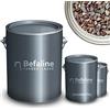 Befaline © BEFA-78 - Set di tappeti in pietra fino a 2,5 mq, 25 kg di ghiaia di marmo marrone Mogano + 1,5 kg di rivestimento per pavimenti in resina epossidica per pietra naturale, cemento, ecc.