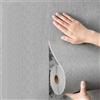 COITROZR Pannello Isolante Termico Adesivo, Schiuma Moderna Carta Da Parati Autoadesiva 5MM, Parati Antimuffa Anti Umidità Impermeabili Rivestimento Murale Per Soggiorno Camera(Gray,100X50X0.5CM)