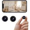XUEVORIY 2026 Mini Telecamera Spia WiFi Interno/Esterno, 1080P Videocamera Sorveglianza, Visione Notturna, Rilevamento di Movimento, Controllo Remoto Con App per Casa/Bambini L/X 2