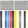 lllrlpeiase 120 Pezzi Bacchette per Saldatura Plastica, 5 Tipi Elettrodi per Saldatura (PP PE ABS PVC PPR), 6 Colori Bacchette per Saldatura Plastica con Rete Toppa, per Riparazione Saldatura (Coloratissimo)