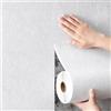 COITROZR Pannello Isolante Termico Adesivo, Schiuma Moderna Carta Da Parati Autoadesiva 5MM, Parati Antimuffa Anti Umidità Impermeabili Rivestimento Murale Per Soggiorno Camera(White,100X50X0.5CM)