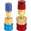 Goktvai Kit Adattatore R1234yf, Adattatore Premium da R1234yf a R134a Kit di Conversione con Connettore Lato Alta/Bassa Plug And Play per Ricarica e Svuotamento del Refrigerante AC