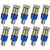 Ruiandsion 10x T10 W5W 194 168 Canbus LED interni lampadine 12-24V 4014 57SMD bianco lampadine LED per Back up Reverse luci freno luci cruscotto luce di lettura luci luci di posizione laterali
