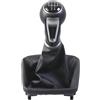 BXBDEKQGL pomello cambio Per Seat Per Ibiza IV 6J 2009-2012 6J0863279 Nero Pomello Cambio Manuale Cuffia PU Copertura(5 Speed)