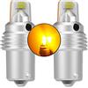 MCK Auto - P21W BA15s 1156 12SMD LED Canbus Indicatori Ambra Arancione Molto Luminoso e Senza Errori Compatibile con F20 F30 - MCLN3 - Trasforma il tuo giro
