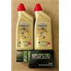 KIT TAGLIANDO PER BMW G 650 X-CHALLENGE 2007-2008 CON 2 LITRI CASTROL POWER 1 10W40; 1 FILTRO OLIO HIFLO HF151; 1 FILTRO ARIA HIFLO HFA7602