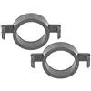 CARALL 2 Pezzi Portalampade Kit Full LED e Kit Hid Xenon H7 Foro 23mm