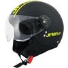 JFM CASCO JET JFM 400 NERO/GIALLO FLUO TAGLIA M