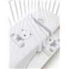 Erbesi Set Lenzuola Letto 3 Pezzi Grigio - Collezione Tato