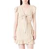 VERO MODA Gonna da Donna Vmmymilo HW Mini Skirt Wvn Ga Rock, Irish Cream/AOP: Snow White Dots, S