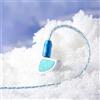 Auricolari cablati 1DD+2BA bianco HIFI stile in-ear 1,2 m costruzione in leg