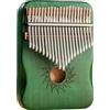No 2X(Kalimba Mbila Interamente In Legno D'Acero con 17 e Foro per il Su6635