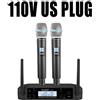 GLXD4 Professional Wireless Microphone System UHF Portable Microphone for Speech