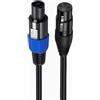 No 2X( di Prolunga Audio Speakon A XLR Femmina Speakon A X9563