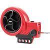 Master Lock S856 - Dispositivo di progettazione con cavo retrattile [cavo in acciaio con rivestimento in plastica rossa]