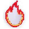 SELETTI PIXEL MIRROR SPECCHIO FLAME 17056