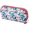 Oh My Pop! Flamenco Tropical-Astuccio da Toilette Jelly Piccolo, Verde, 27 x 14 cm