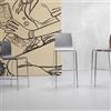 Scab Design Sgabello Alice in tecnopolimero e acciaio Scab Design