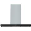 Hisense CH9T6226XGB - Cappa aspirante 90 cm, 446 m³/h, classe A+, sincronizzazione H2H, sensore aria pura, funzione Boost, efficienza energetica A+, controllo touch, allarme filtro, acciaio inox
