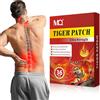 MQ Tiger Patches, 36 toppe cinesi riscaldanti a base di erbe, massima resistenza per schiena, ginocchia e spalle, grande cerotto termico ultra resistente, calore lenitivo 24 ore per collo