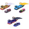 Majorette Auto tuning JDM Legends Transporter (set di 2 auto giocattoli) - Camion con modello auto in metallo con parti rimovibili, selezione casuale tra 3 set di auto per bambini dai 3 anni in su, 13