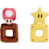 Simba My Mario Super Fungo e SuperStern Set - in morbido peluche, giocattolo Nintendo per fan e bambini dai primi mesi di vita