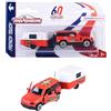 Majorette - French Touch Paesi Baschi - 1 Veicolo Premium - Auto in miniatura in metallo - Scala 1/64° - 212055014Q03, Blu o Bianco