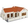 Cornerstone Scala H0 Kit di costruzione Missione-stile Bungalow