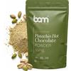 BAM Preparato per Cioccolata - Calda Cioccolata Solubile Cremosa in Polvere, con Dosatore - 220g, 7 Porzioni (Cioccolato al pistacchio)