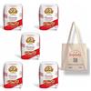 PRESTIGE FOOD & WINE 5x Caputo - Pizzeria Farina Italiana Premium Tipo 000 - Confezione da 1 kg +Joytaly bag