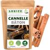 LOUICE Bastoncini di Cannella Cassia Biologica - Spezia Naturale per una Cucina Gourmet - Busta di Freschezza - Condimento Salutare con Bastoncini di Cannella per Sublimare i Tuoi Piatti Dolci e Salati (100)