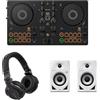 AlphaTheta Bundle Pioneer DJ | AlphaTheta House Party: DDJ-FLX2, HDJ-CUE1, DM-40D-W