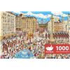 MOMIBOOK Puzzle per adulti 1000 pezzi Jigsaw Puzzle della storia della città Nuovo - Londra, immagine pittorica difficile impegnativo puzzle difficile impossibile, giocattoli divertenti e giochi