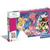 Clementoni - 25748 - Supercolor Puzzle - Disney Alice in Wonderland - 104 Pezzi - Puzzle Bambini 6 Anni, Puzzle Cartoni Animati - Made In Italy