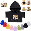 FAHOXUMR Vestiti Personalizzati per Orsacchiotti con Nome del Foto, Vestiti Personalizzati Animali di Peluche che si Adattano a Orsi di 20-40 cm, Abbigliamento Personalizzato per Bambole