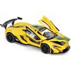 CMJ McLaren P1 1:24 Scale Die-Cast Model Car - Yellow | Detailed Collectors Edition Diecast | Official Licensed Product