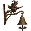 SODIAL Halloween Witch Bell Wall Monte Spooky Decorative Bell Bell Bell Entrance P2608