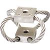 SODIAL 2X(1 PZ Ammortizzatore -Vibrazione per Corda Antiurto per Fotografia Aerea5358