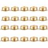 SODIAL 2X(20 Pezzi Cuscinetti Rotanti In Metallo per DIY, Fatto A Man4180