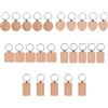 SODIAL 25 Pezzi nel Legno Vuoto nel Legno DIY Anelli P1849